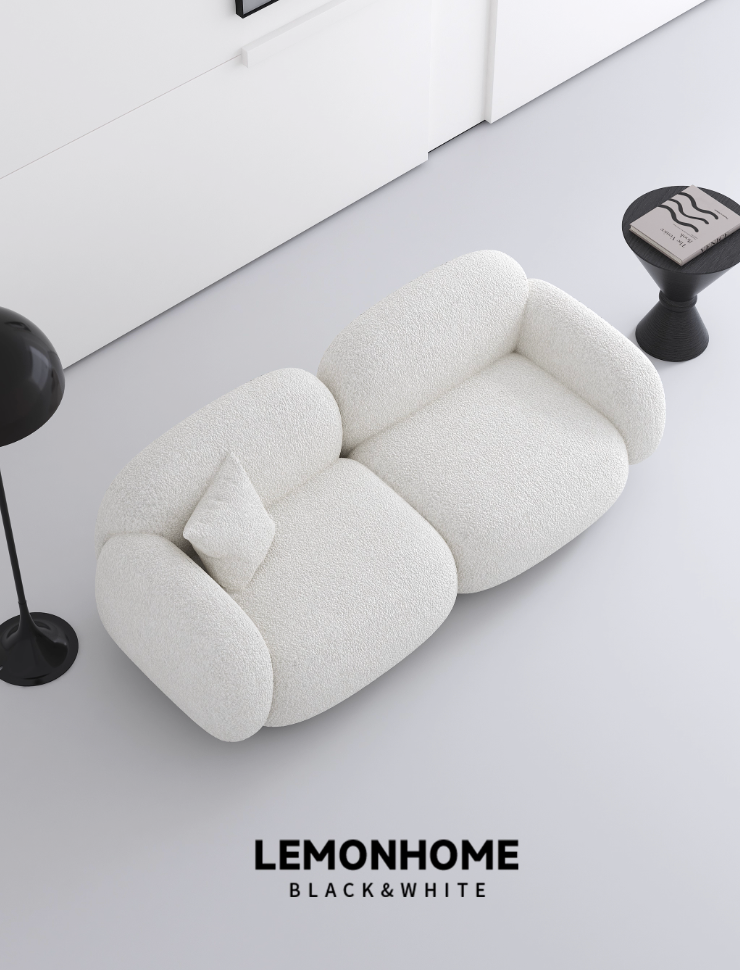 Canapé de style minimaliste