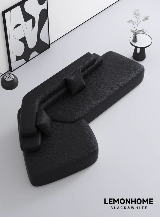 Canapé d'angle minimaliste italien