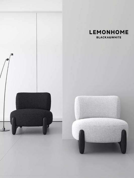 Fauteuil minimaliste de style nordique