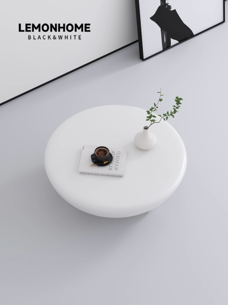 Table basse ronde minimaliste