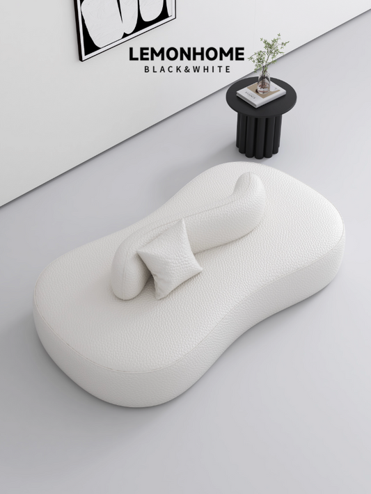 Canapé incurvé double face