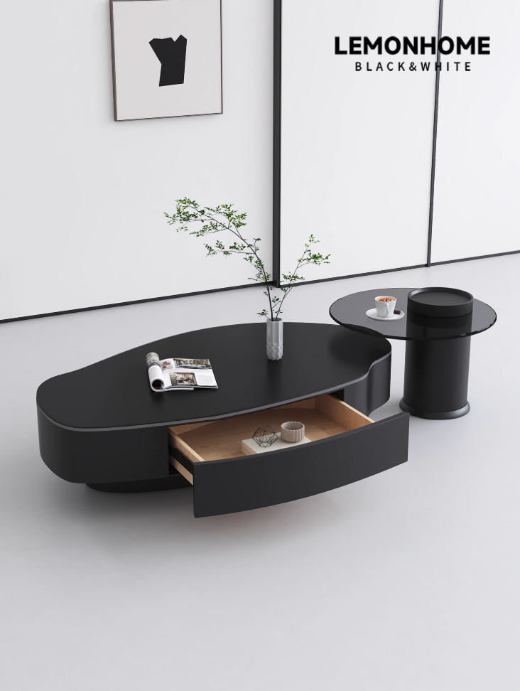 Table basse minimaliste italienne