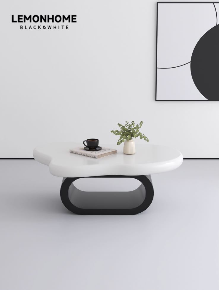 Table basse de style nuage