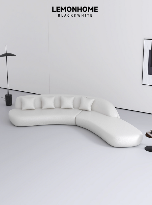 Canapé d'angle minimaliste nordique