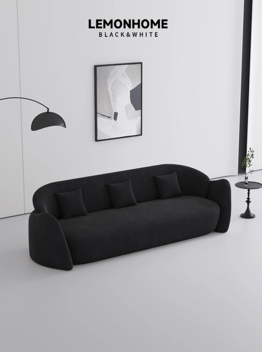 Canapé trois places en tissu