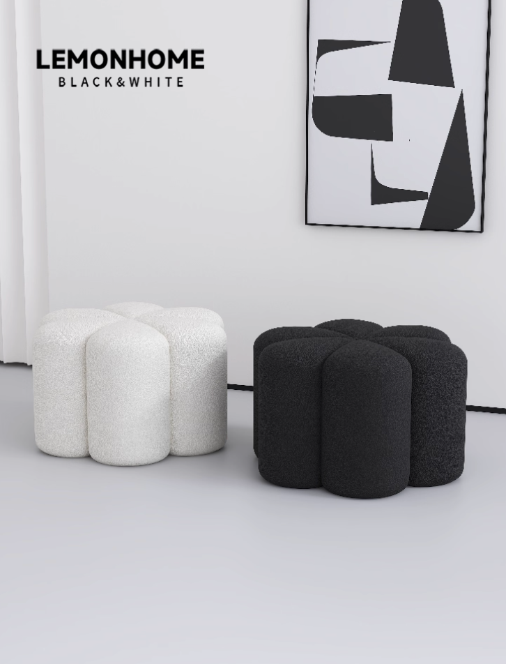 Tabouret de canapé de style minimaliste
