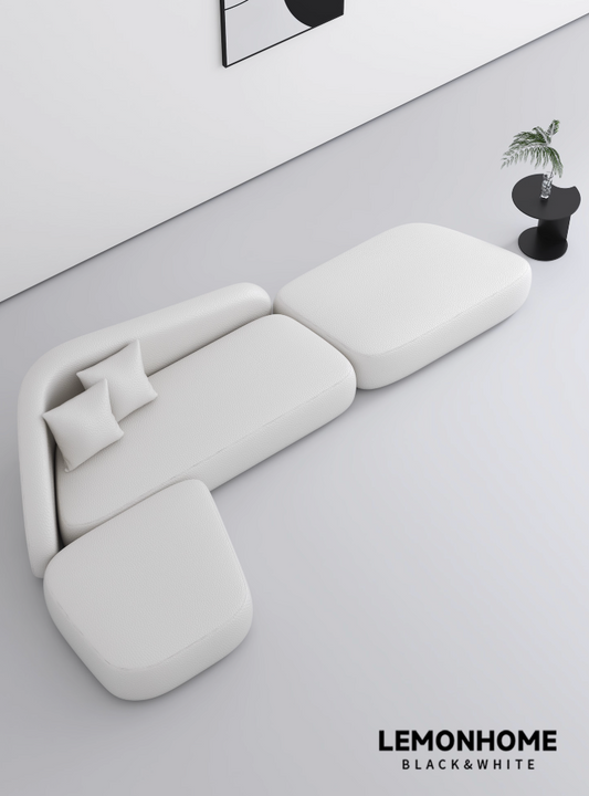 Canapé d'angle minimaliste