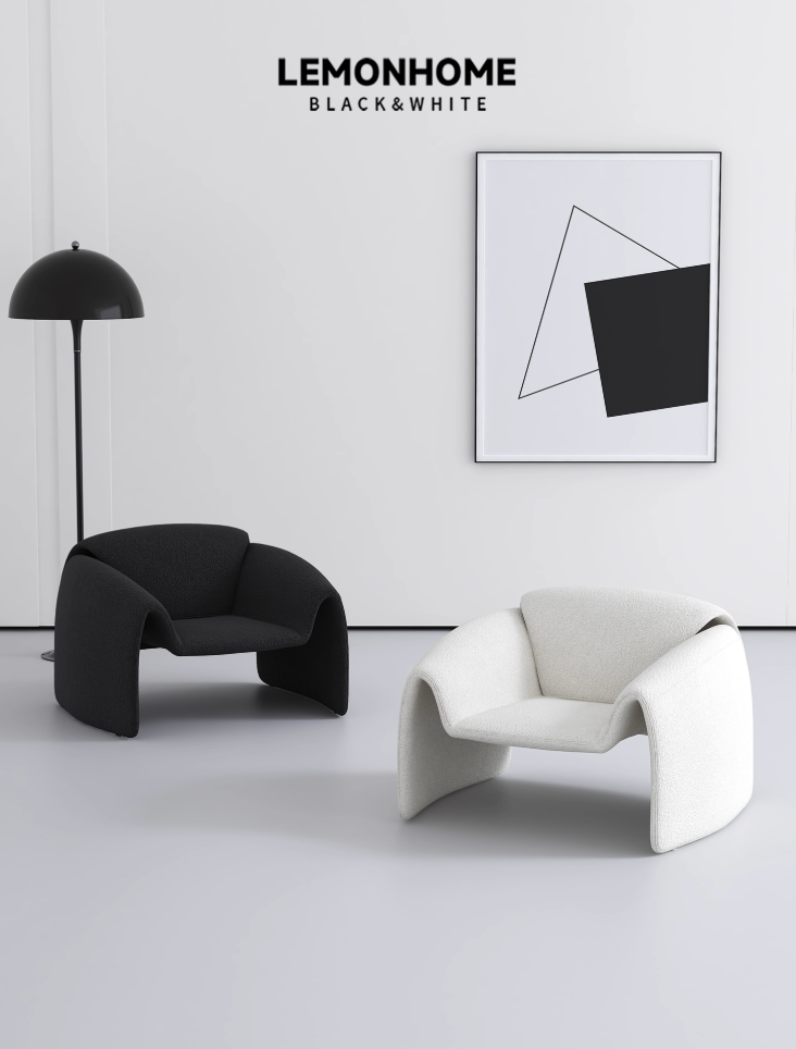 Fauteuil canapé de style minimaliste
