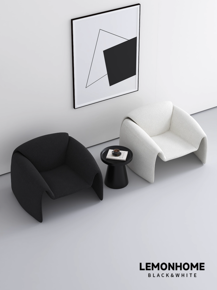 Fauteuil canapé de style minimaliste
