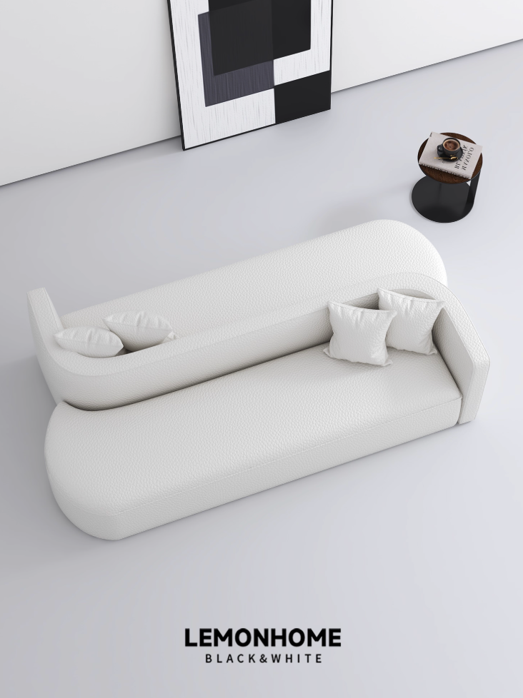 Canapé double face de style minimaliste italien