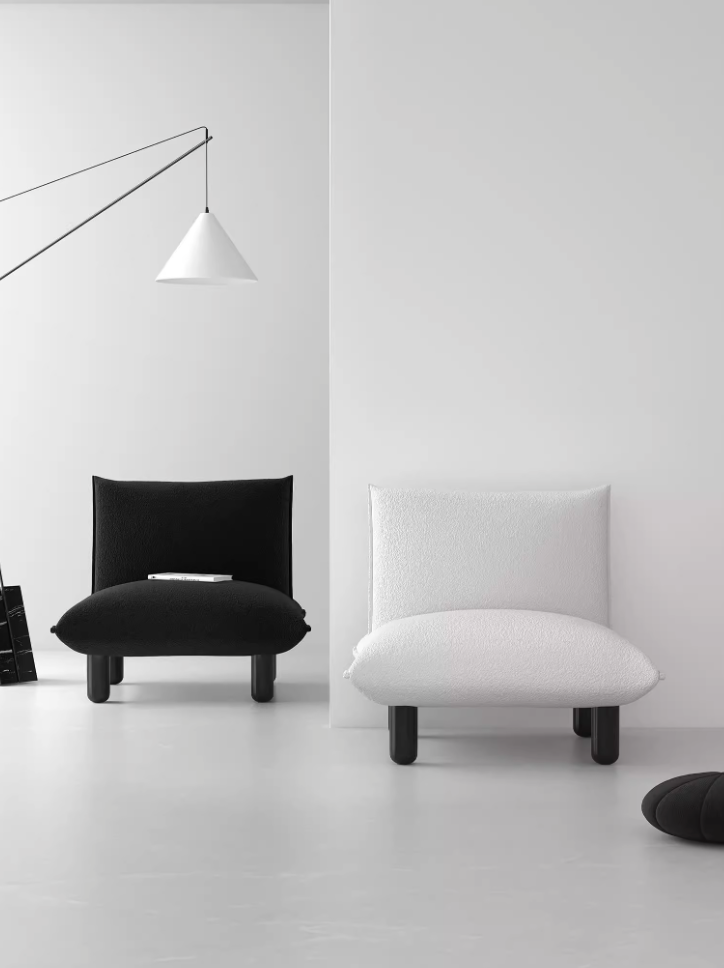 Pouf de style nordique