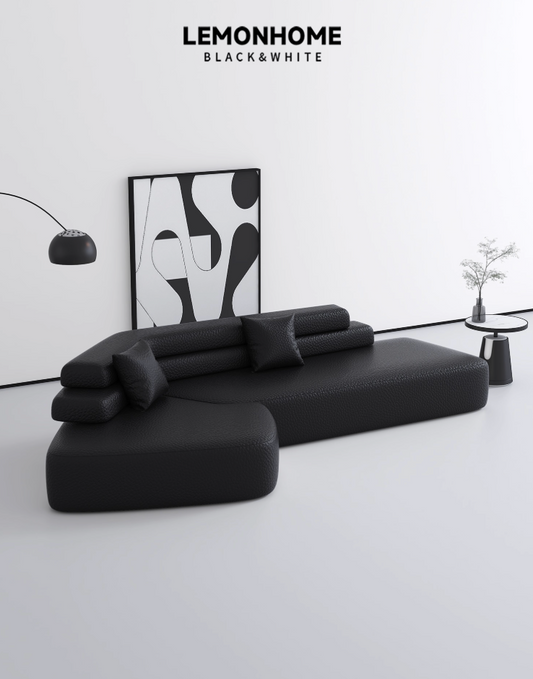 Canapé d'angle minimaliste italien