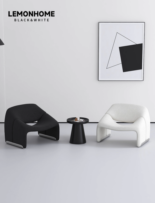 Fauteuil minimaliste et décontracté
