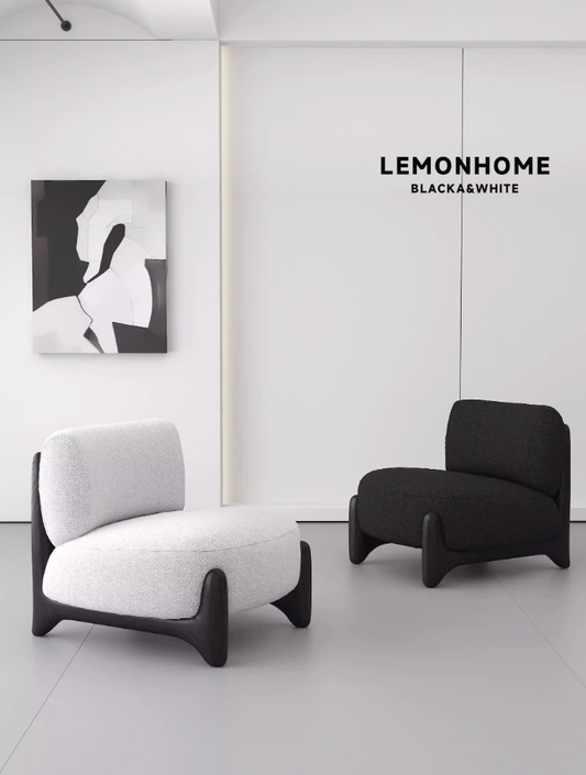 Fauteuil minimaliste de style nordique