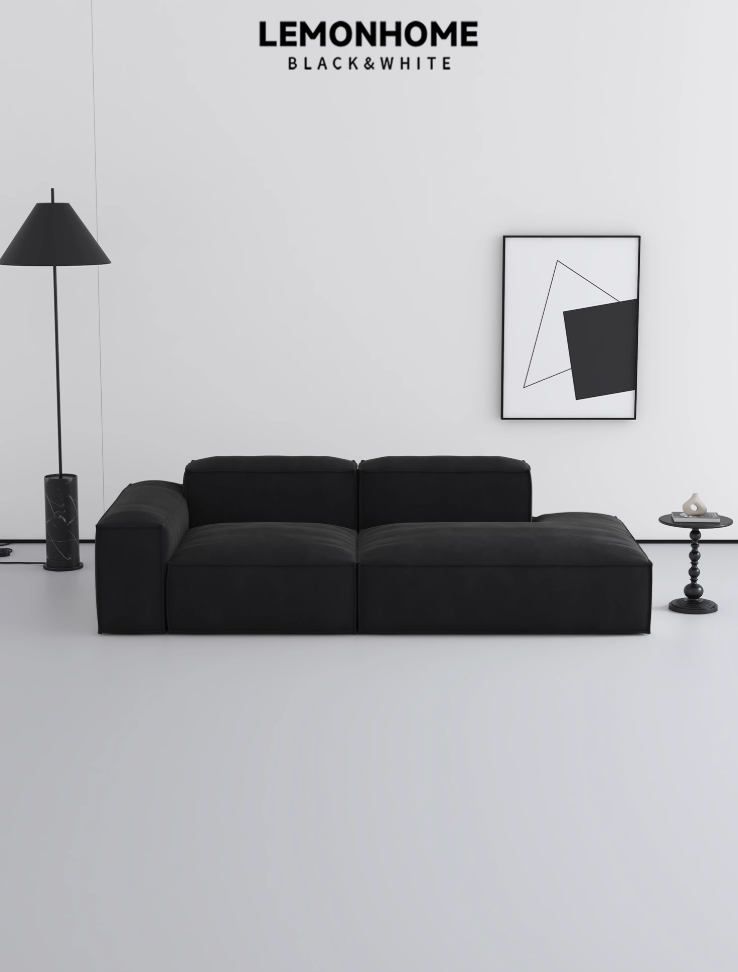 Canapé italien en blocs de tofu