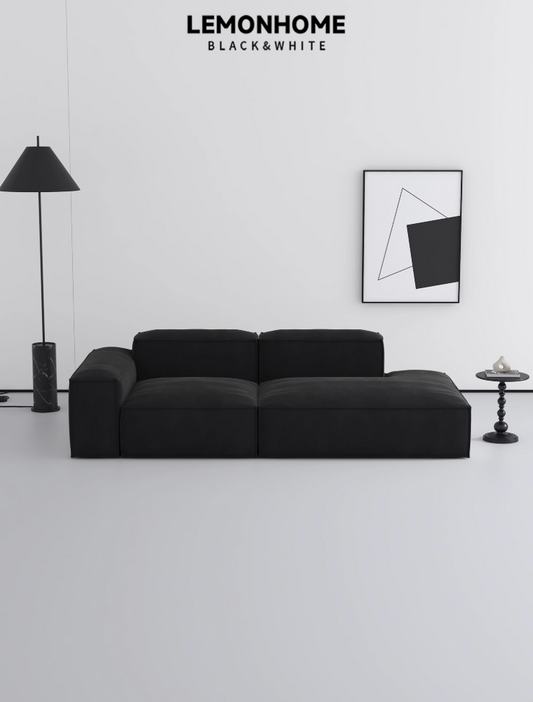 Canapé italien en blocs de tofu