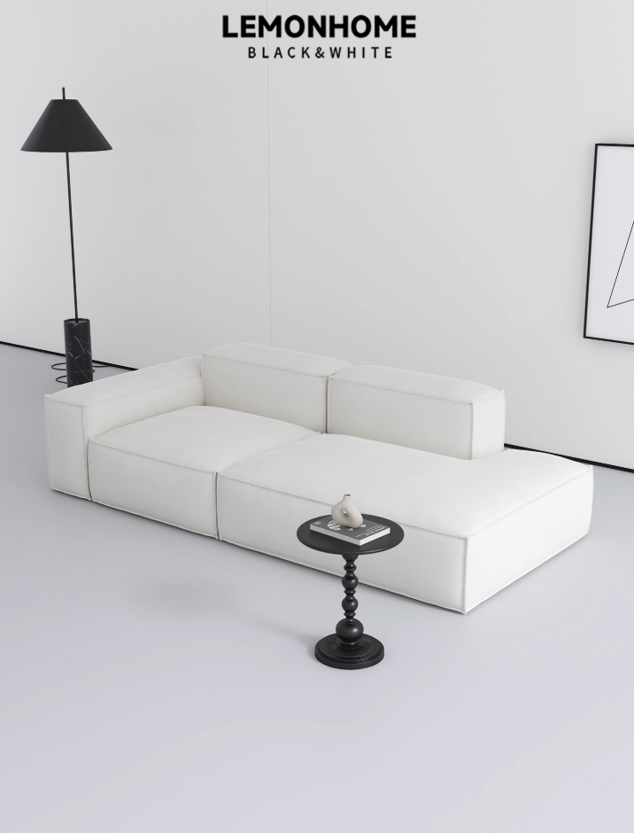 Canapé italien en blocs de tofu