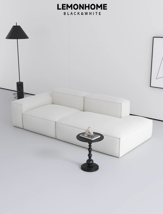 Canapé italien en blocs de tofu