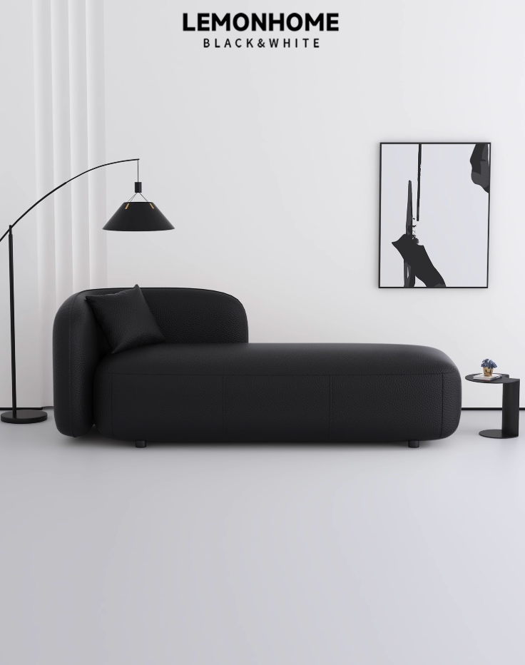 Canapé long de style minimaliste italien