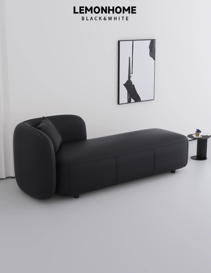 Canapé long de style minimaliste italien