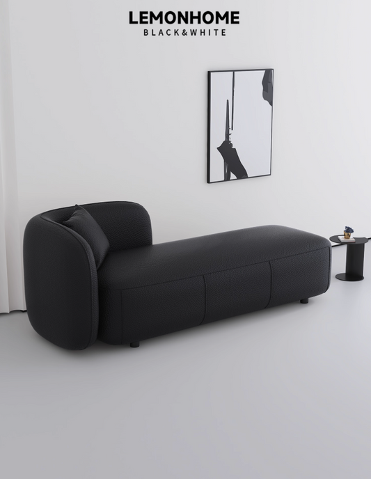 Canapé long de style minimaliste italien