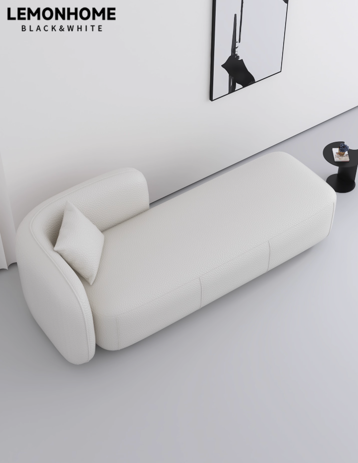 Canapé long de style minimaliste italien