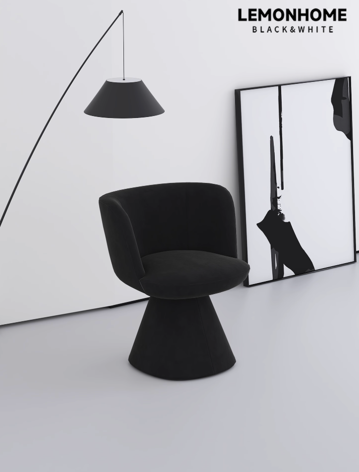 Fauteuil pivotant minimaliste et moderne
