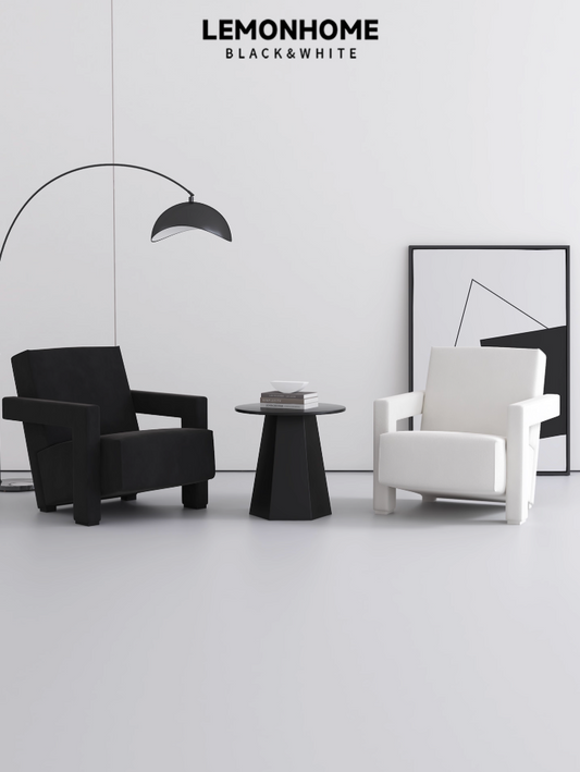 Fauteuil minimaliste italien décontracté