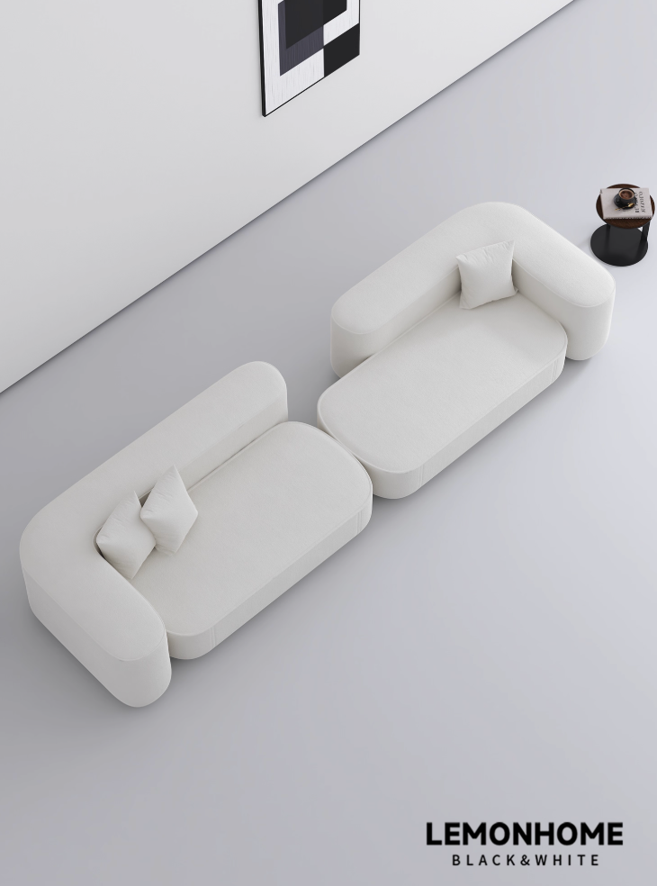 Canapé minimaliste au design créatif