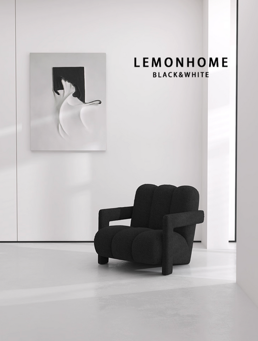 Fauteuil canapé minimaliste de style nordique