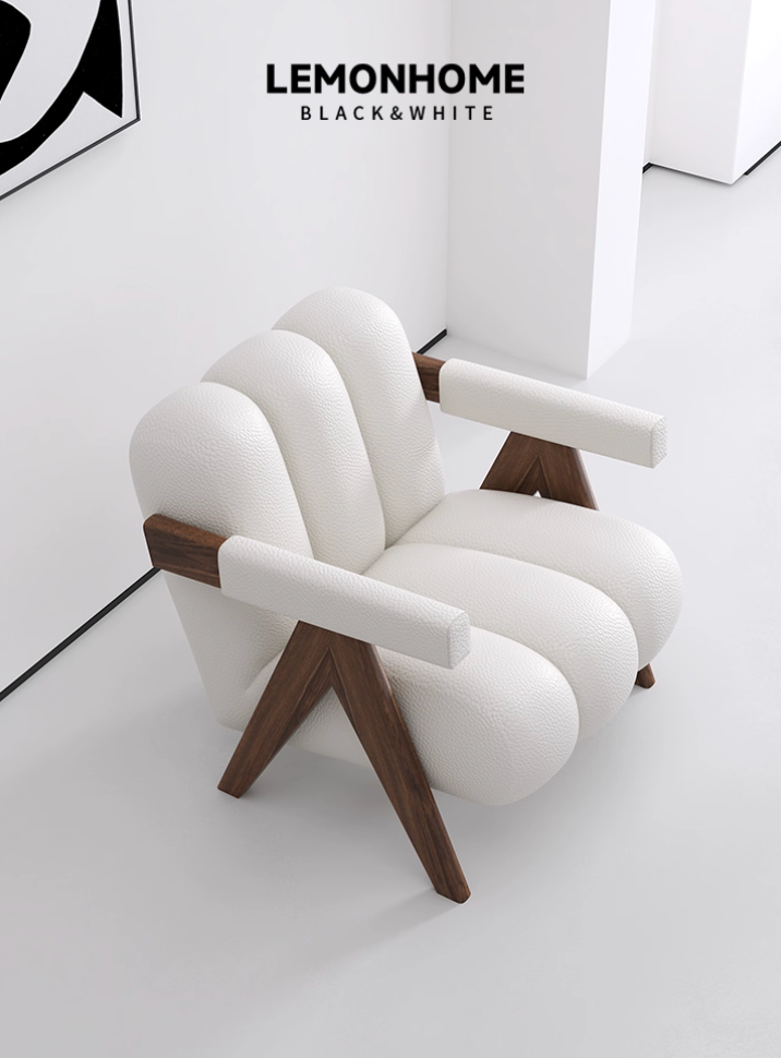 Fauteuil de style minimaliste