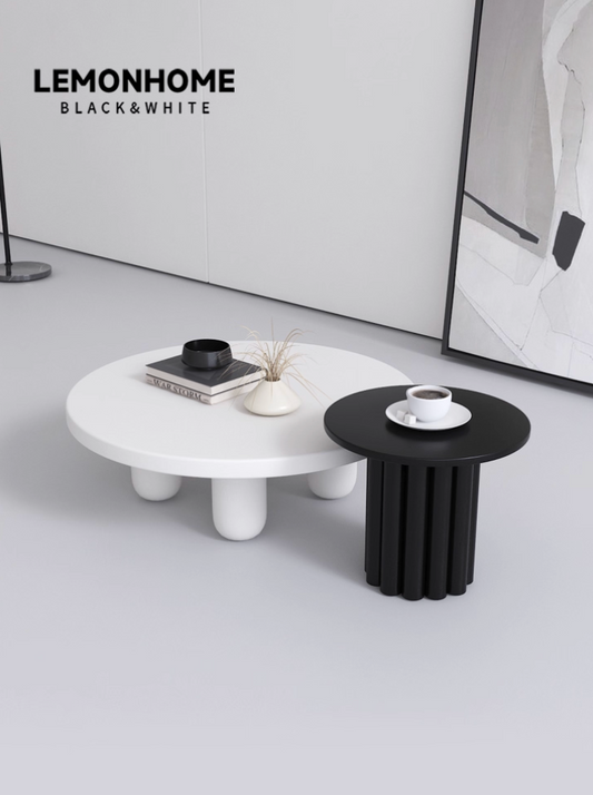 Table basse ronde minimaliste