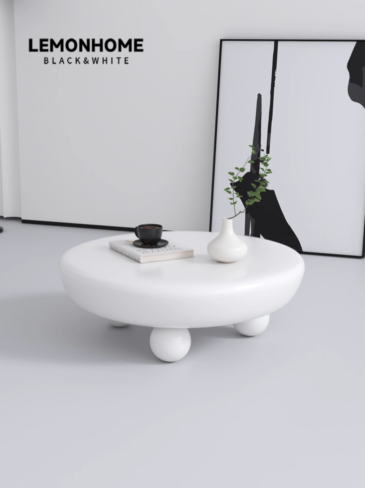 Table basse ronde minimaliste