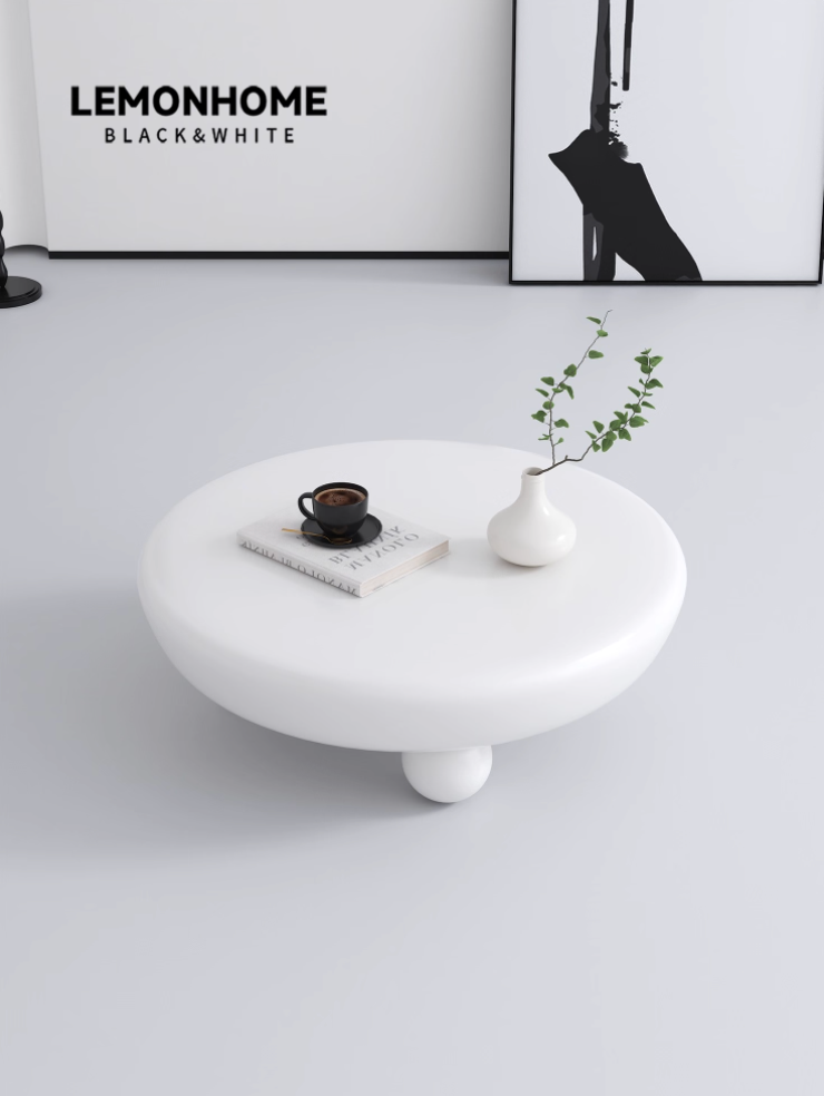 Table basse ronde minimaliste
