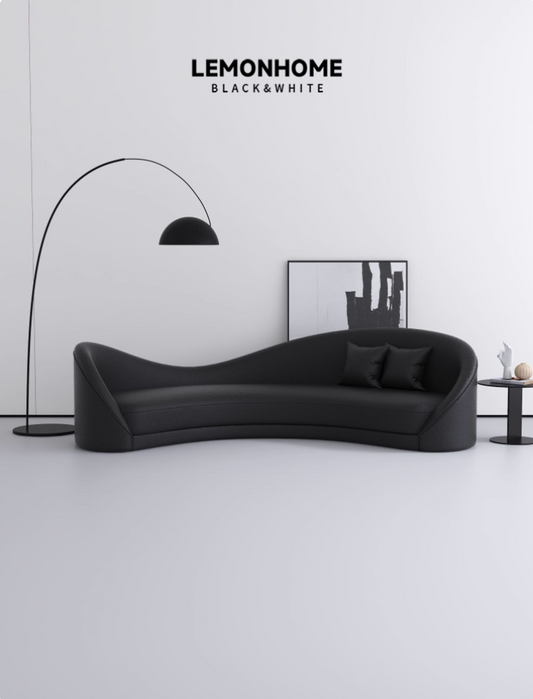 Canapé incurvé créatif