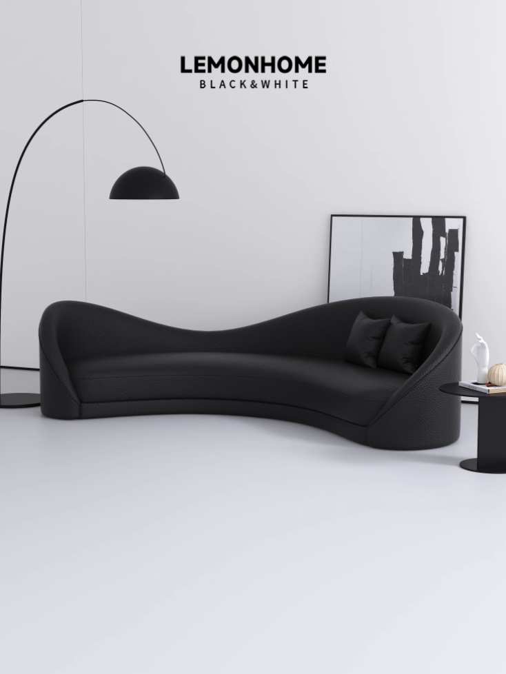 Canapé incurvé créatif