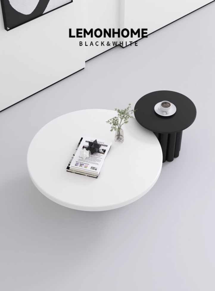 Table basse de style nordique