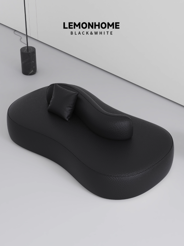 Canapé incurvé double face