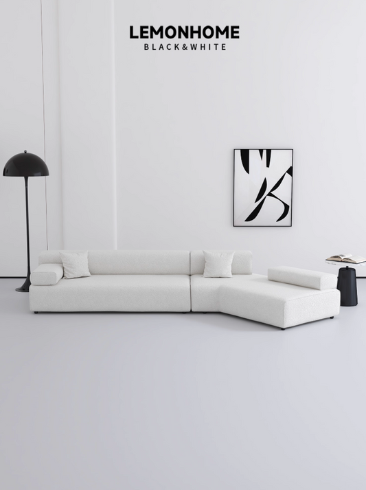 Canapé d'angle minimaliste