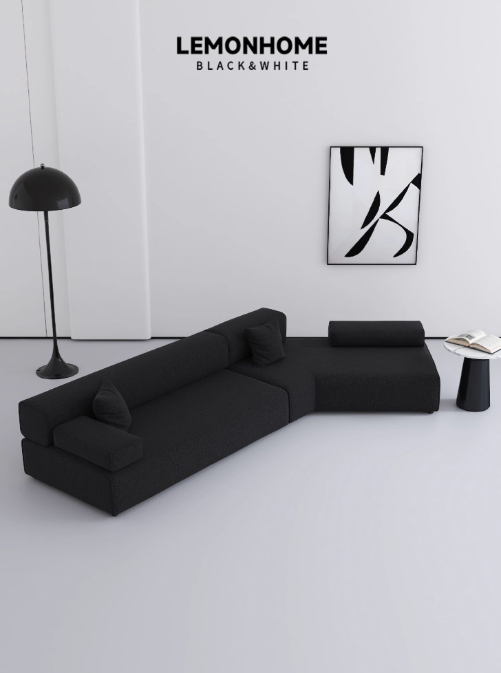 Canapé d'angle minimaliste