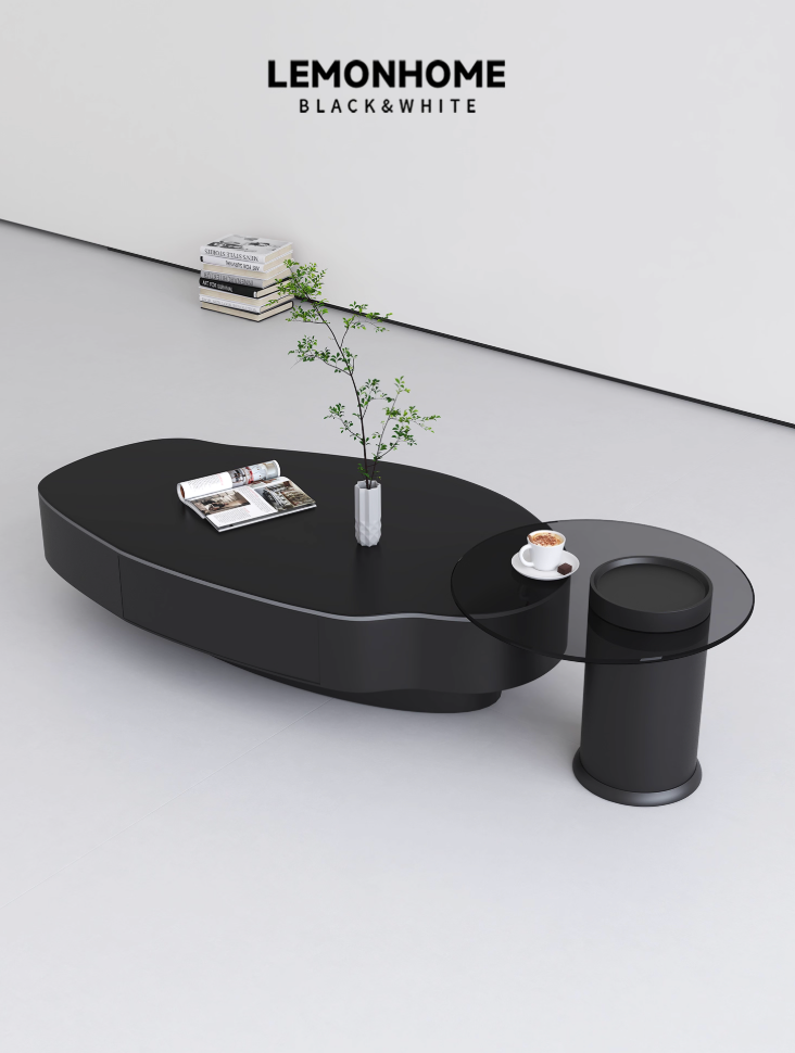 Table basse minimaliste italienne