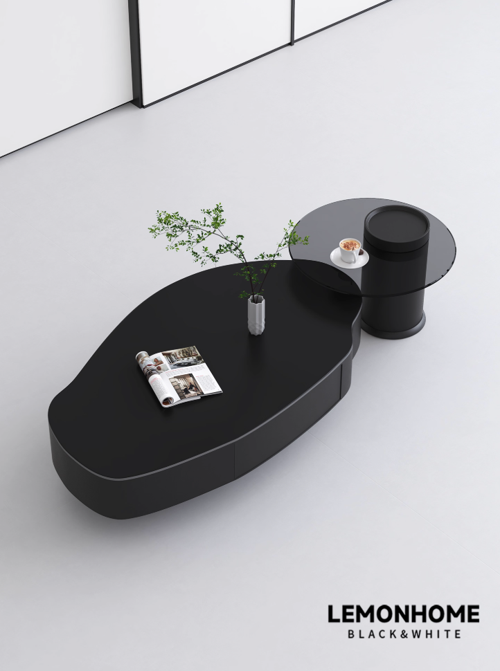 Table basse minimaliste italienne