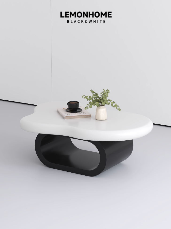 Table basse de style nuage