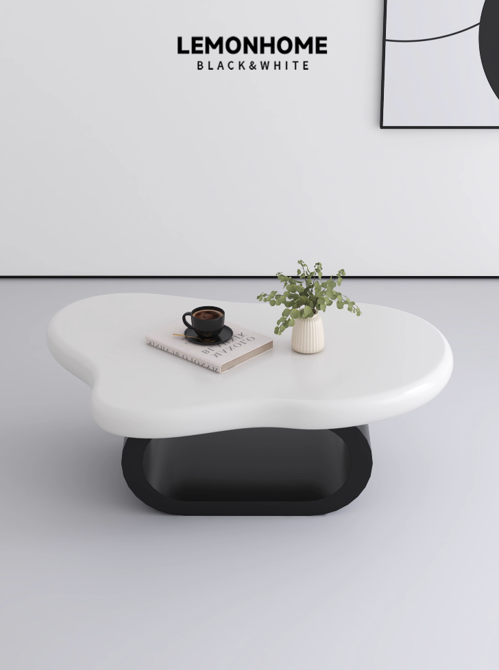 Table basse de style nuage