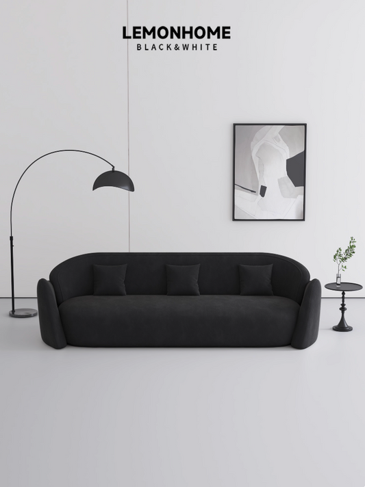 Canapé trois places en tissu