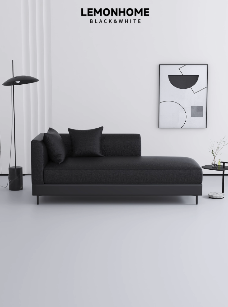 Canapé en tissu de style minimaliste