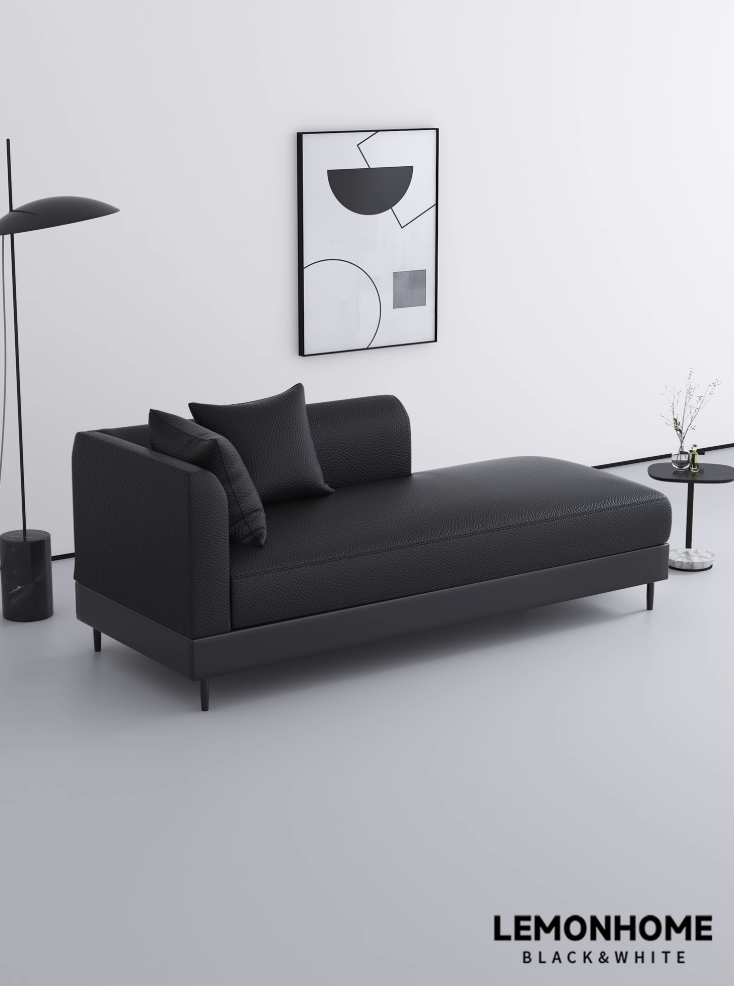 Canapé en tissu de style minimaliste