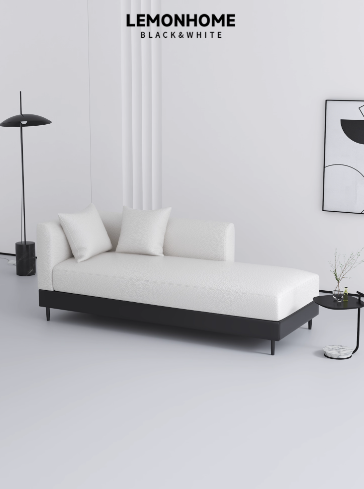 Canapé en tissu de style minimaliste