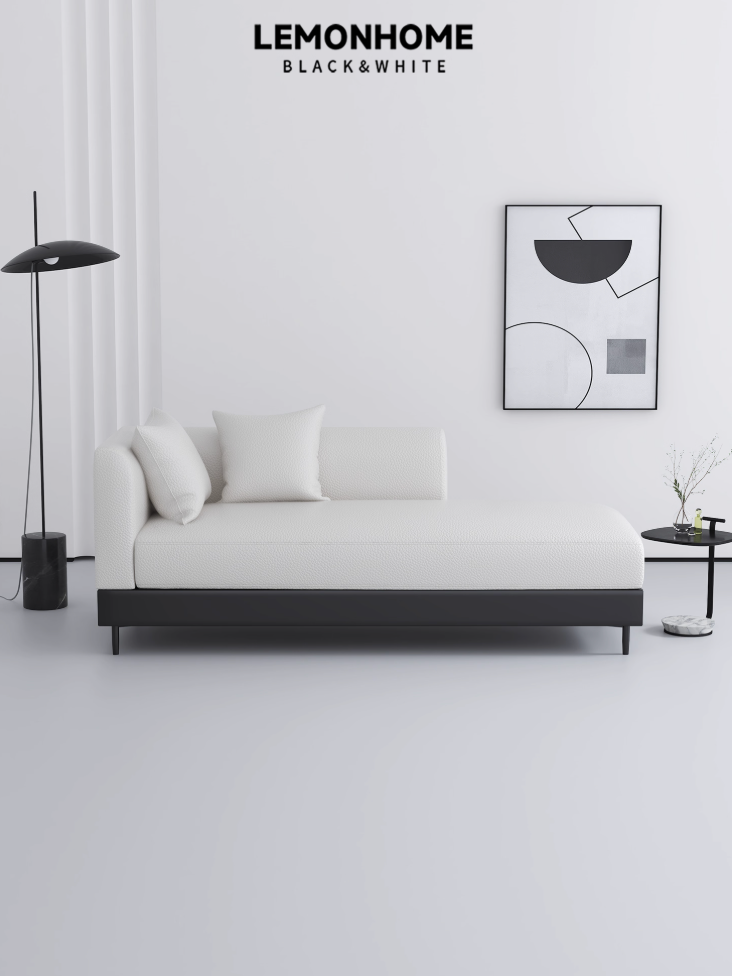 Canapé en tissu de style minimaliste