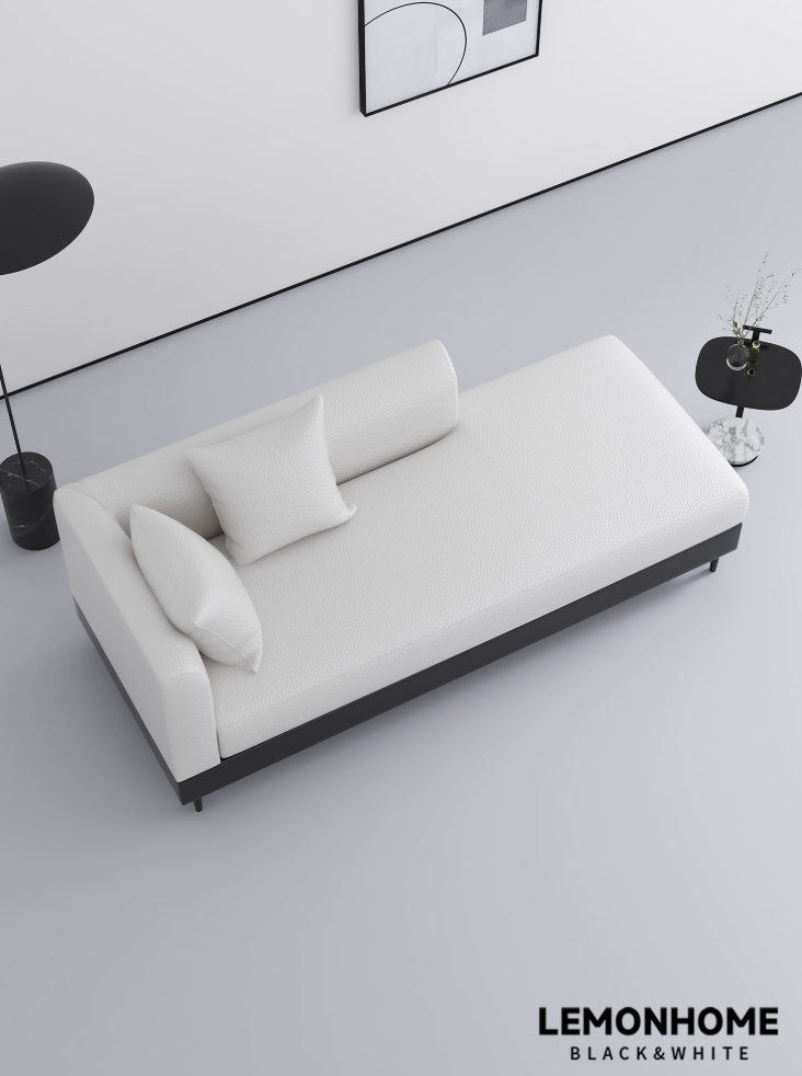 Canapé en tissu de style minimaliste